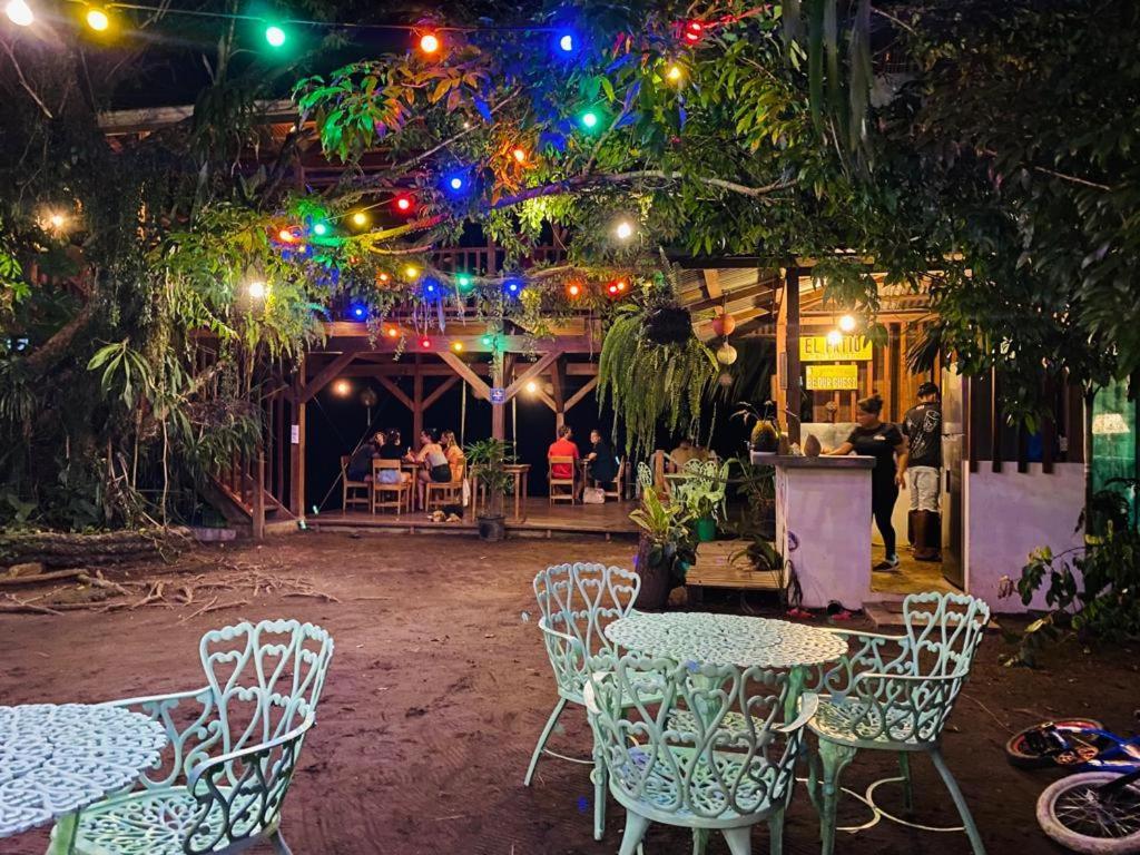 El Hostel Del Patio Тортугеро Экстерьер фото